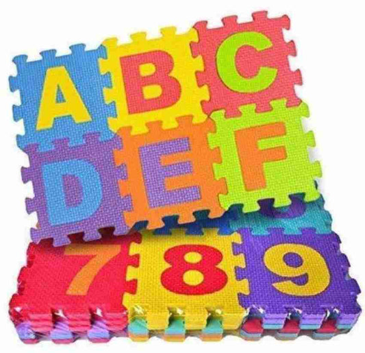 Alphabet and numeric puzzle Foam Mat