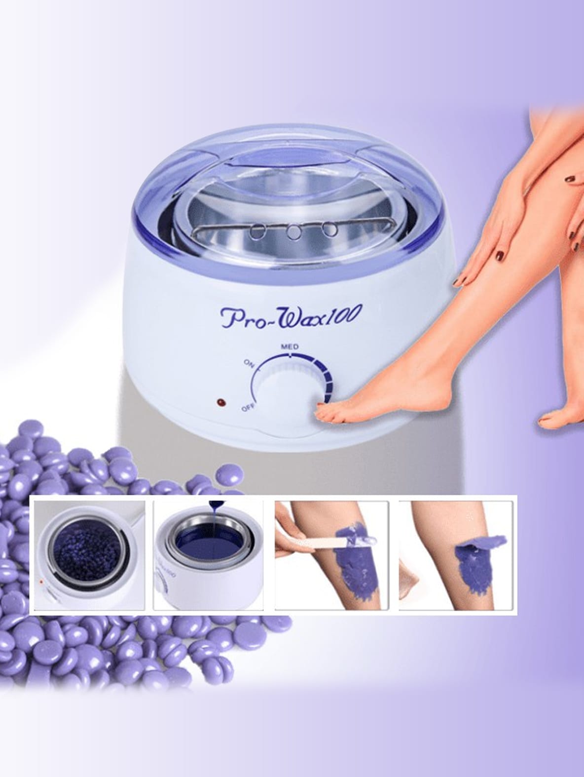 Hair Removal Machine Wax Heater Depilatory Epilator Wax-melt