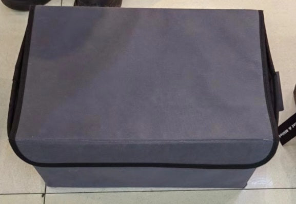 Fold Non Woven Fabric Storage Box Gray Home Supplies Clothing