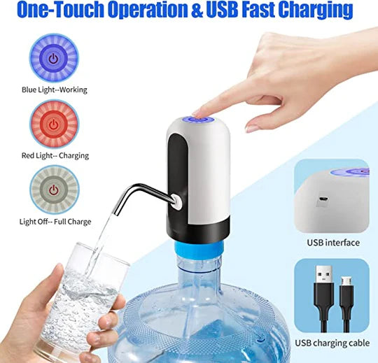 Automatic Water Bottle Dispenser Steel Pump