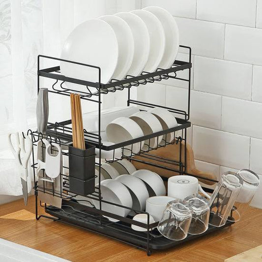 3-tier kitchen rack organizer