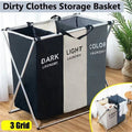 Foldable Laundry Basket – Waterproof Dirty Clothes Organizer
