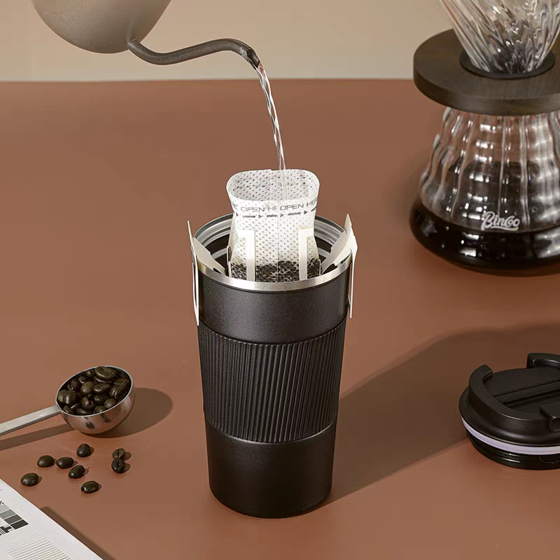 Stainless Steel Thermal LED Temperature Cup - 510ml