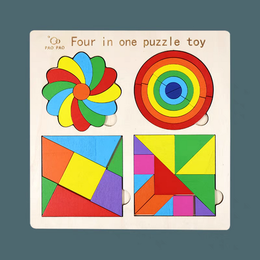 4 in 1 puzzle toy