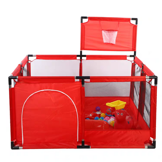 Baby indoor Play Game Fence Infant Walking Safety product protective Fence additional basket ball net