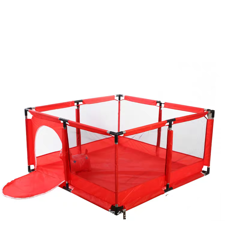 Baby indoor Play Game Fence Infant Walking Safety product protective Fence additional basket ball net