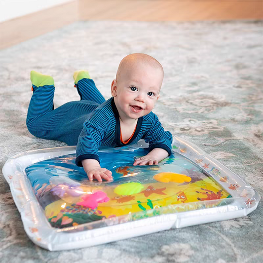 Inflatable Crawling Baby Development Toys  12 Months Sensory Game Baby Water Play Mat Baby Rattles Toys For Babies 6 Months