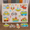 Vehicle, Animals, Sea animals wooden board puzzle