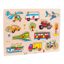 Vehicle, Animals, Sea animals wooden board puzzle